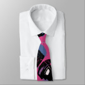 Roze emo scull Accessoires Suit Accessoieck Stropd Stropdas (Gebonden)