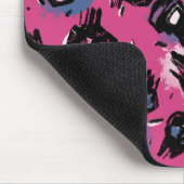 roze emo scull Elektronica Computer & Laptop Muismat (Hoek)