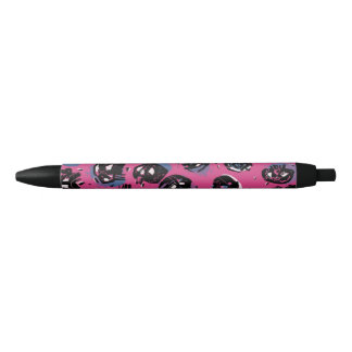 Roze emo scull Kantoor & School Promotionele Blauwe Inkt Pen