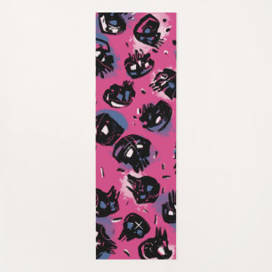 Roze emo scull Sport Speelgoed Spelletjes Outdoor Yogamat