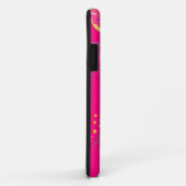 roze emoji Case-Mate iPhone case (Achterkant/rechts)