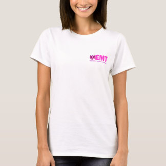 Roze EMT Vrouwenkreeft T-shirt
