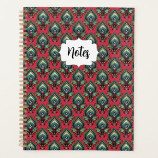 Roze en Aqua Fancy Pattern Boho Planner