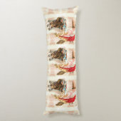 Roze en beest lichaamskussen (Achterkant (Verticaal))