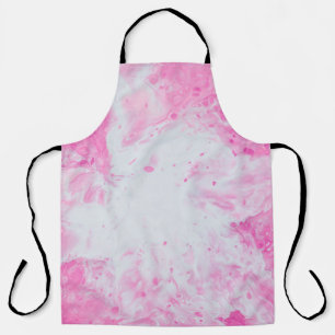 Roze en blauw wateroppervlak schort