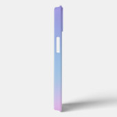 Roze en blauwe achtergrond Case-Mate iPhone case (Achterkant / Rechts)
