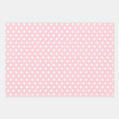 Roze en blauwe bunny Rabbit Wrapping Paper Set van (Voorkant 2)