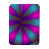 Roze en blauwe donuts magneet (Verticaal)