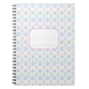 Roze en Blauwe Grandmillennial Notitieboek