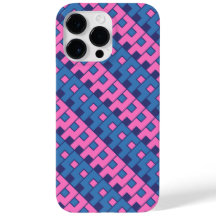 Roze en Blauwe Kubist