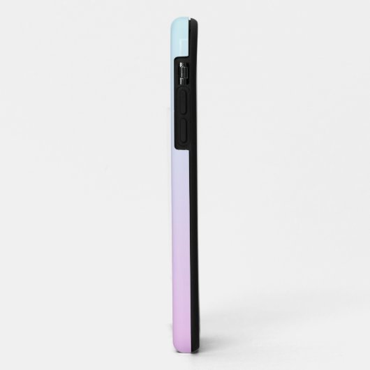 Roze en blauwe pastel gradiënt achtergrond Case-Mate iPhone case (Achterkant/links)