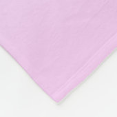 Roze en blauwe pastel gradiënt achtergrond fleece deken (Hoek)
