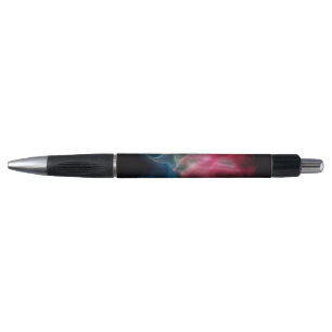 Roze en blauwe rook abstract pen