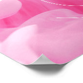 Roze en Blauwe Rook Geslacht onthullen Welkomstbor Poster (Hoek)