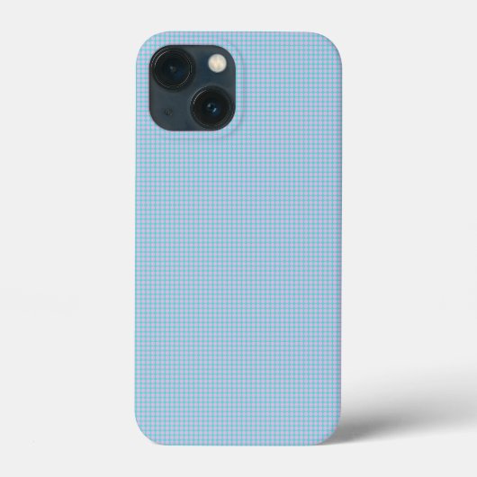 Roze en blauwe stip Editable Barely Er telefoontas Case-Mate iPhone Case (Achterkant)