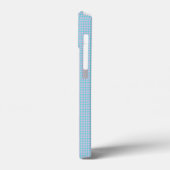 Roze en blauwe stip Editable Barely Er telefoontas Case-Mate iPhone Case (Achterkant / Links)