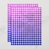 Roze en blauwe Stippen (Voorkant / Achterkant)