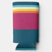 Roze en blauwe tinten Streep (Achterkant)