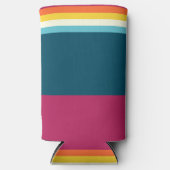 Roze en blauwe tinten Streep (Voorkant)