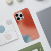 Roze en Blauwe Verloopbellen Case-Mate iPhone Case