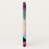 Roze en blauwe vogel Case-Mate iPhone case (Achterkant/links)