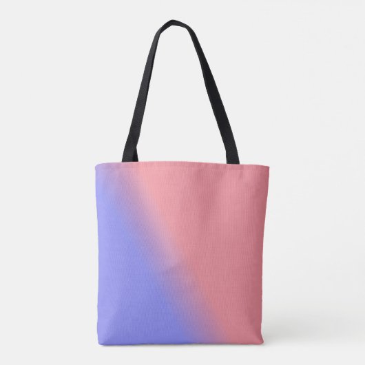 Roze en Blauwe Wereld beste Homeschool Mam Tote Bag (Achterkant)