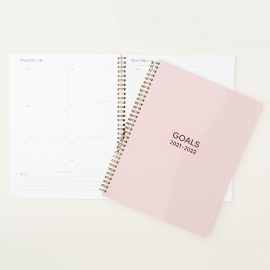 Roze en Bourgogne Planner (Display)