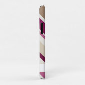 Roze en bruin Case-Mate iPhone case (Achterkant/rechts)