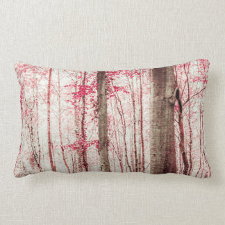 Roze en bruine lumbar PIllow Kussen