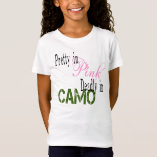 Roze en Camo T-shirt