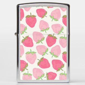 Roze en chic fruitige aardbeien