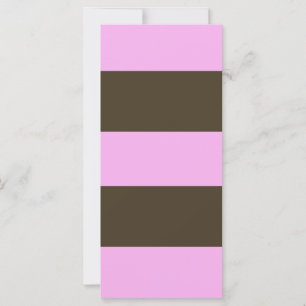 Roze en chocolade bruine strepen van STaylor