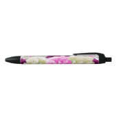 Roze en Cream Floral Ink Pen (Bovenkant)