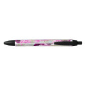 Roze en Cream Floral Ink Pen (Achterkant)