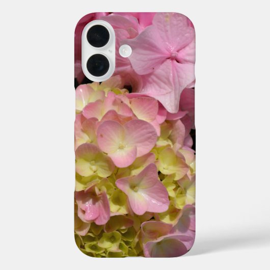 Roze en Cream Hydrangeas Case-Mate iPhone Case (Achterkant)