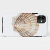 Roze en Cream Seashell Case-Mate iPhone Case (Achterkant (horizontaal))