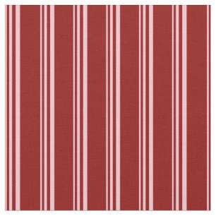 Roze en donkerrood gekleurd striped patroon stof
