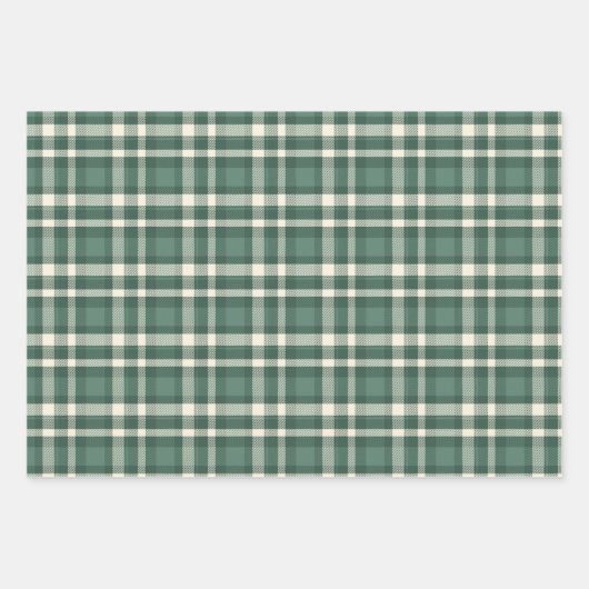 Roze en Evergreen Pset Holiday Inpakpapier Vel (Voorkant 2)