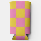 Roze en geel gebarsten patroon (Voorkant)