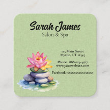 Roze en gele lotusbloemen op stenen