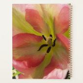 Roze en gele Tulip Planner (Achterkant)