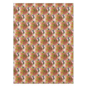 Roze en gele Tulip Tafelkleed (Voorkant)