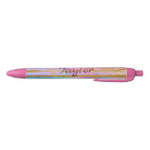 Roze en Gold Chic Zwarte Inkt Pen (Bodem)
