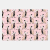 Roze en Gold Paris Inpakpapier Vel (Voorkant 2)