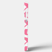Roze en Gold XOXO Patroon Case-Mate iPhone Case (Achterkant / Links)