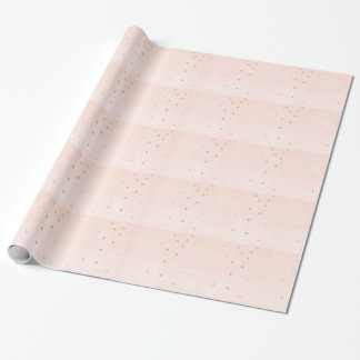 Roze en goud cadeaupapier