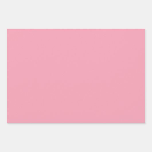 Roze en goud inpakpapier vel (Voorkant 3)