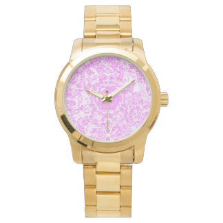 Roze en gouden eWatch Horloge
