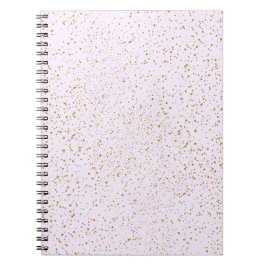 Roze en gouden glansnotitieboek notitieboek