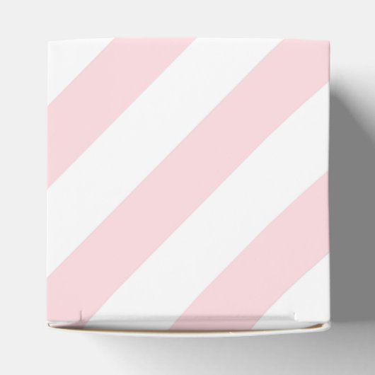 Roze en Gouden Prinses Verjaardagsfeest Bedankdoosjes (Bovenkant)